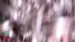 Fucked her outside the car and got some top inside nutted on her ass