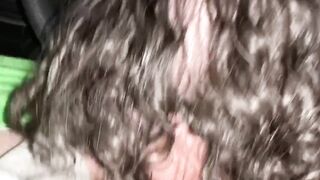 Fucked her outside the car and got some top inside nutted on her ass