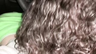 Fucked her outside the car and got some top inside nutted on her ass