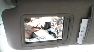 FIRESERPENT: Petite White Wife Gets Oral Creampie In Car