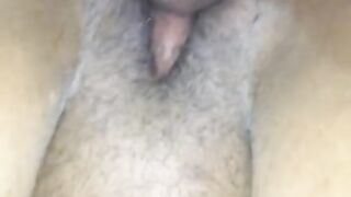 When she try not to run from the dick