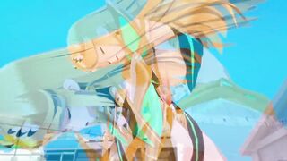 mythra Xenoblade 2 3D HENTAI 3/5