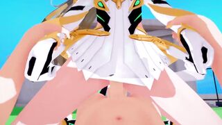 mythra Xenoblade 2 3D HENTAI 3/5
