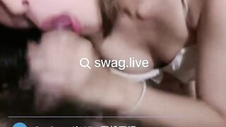 Asian Girl's Throatfuck Live Show Go search swag.live bonnybb