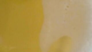 Urine Fetish Princess Potty Training Boy Urinal Toy Aim Play!: Girl Stands to Pee Foamy Yellow Piss