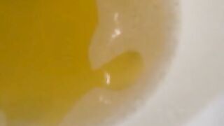 Urine Fetish Princess Potty Training Boy Urinal Toy Aim Play!: Girl Stands to Pee Foamy Yellow Piss