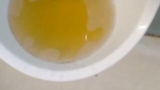 Urine Fetish Princess Potty Training Boy Urinal Toy Aim Play!: Girl Stands to Pee Foamy Yellow Piss