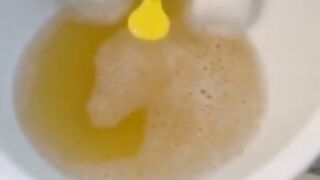 Urine Fetish Princess Potty Training Boy Urinal Toy Aim Play!: Girl Stands to Pee Foamy Yellow Piss