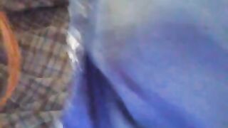 Cute Dress Nasty Gross Facemask Fetish Hairy Pussy Camgirl Pees Toilet & Uses Face Mask Toilet Paper
