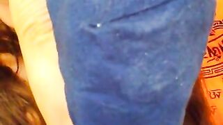 Cute Dress Nasty Gross Facemask Fetish Hairy Pussy Camgirl Pees Toilet & Uses Face Mask Toilet Paper