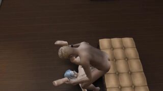 Guy helped grandpa fuck grandmother | 3d game