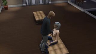 Guy helped grandpa fuck grandmother | 3d game
