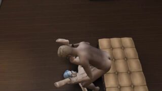 Guy helped grandpa fuck grandmother | 3d game