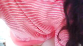 Loud Moaning Hairy Piss Slut PEES In Toliet SMELLS Stinky URINE, Uses Toilet Paper TP Wipe Wet Bush