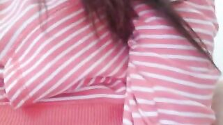 Loud Moaning Hairy Piss Slut PEES In Toliet SMELLS Stinky URINE, Uses Toilet Paper TP Wipe Wet Bush