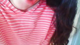 Loud Moaning Hairy Piss Slut PEES In Toliet SMELLS Stinky URINE, Uses Toilet Paper TP Wipe Wet Bush
