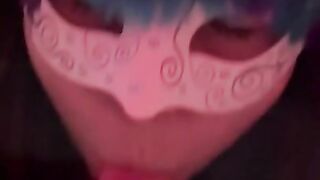 Sloppy blowjob turns into fountain of cum!!