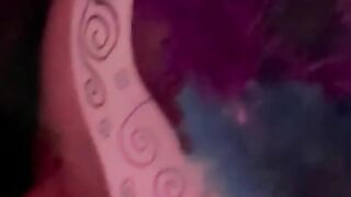Sloppy blowjob turns into fountain of cum!!
