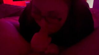 Big tit Latina sucking dick