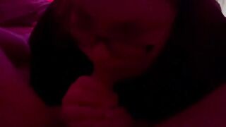 Big tit Latina sucking dick