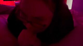 Big tit Latina sucking dick