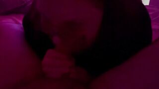 Big tit Latina sucking dick