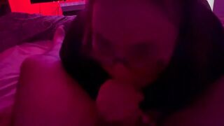 Big tit Latina sucking dick