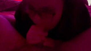 Big tit Latina sucking dick