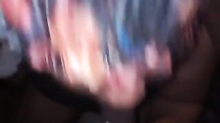 Shut up n eat it up eat that nut up bitch