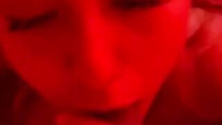 THICK LATINA GIVES THE SLUTTIEST BLOWJOB DICK SLAPPED