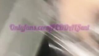 Cheating ebony swallowing dick while texting bf … SOUND ON ???? ( purchase full 4:12 vid on OF)