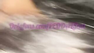 Cheating ebony swallowing dick while texting bf … SOUND ON ???? ( purchase full 4:12 vid on OF)