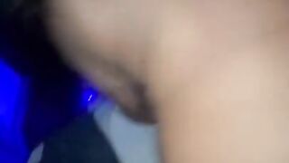 Backshots with a ebony college slut