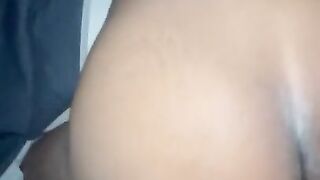 Backshots with a ebony college slut