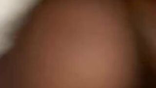Ebony taking back shots