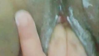 horny and creamy pussy