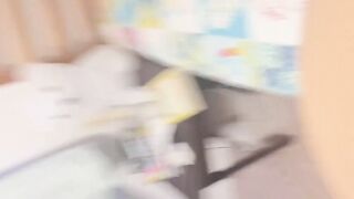 Fucking my Korean Step mom as she prepares lunch but almost got caught by my stepsister