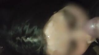 Cumshot in my face