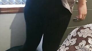 Step mom fuck step son slowly until he cums in her pussy