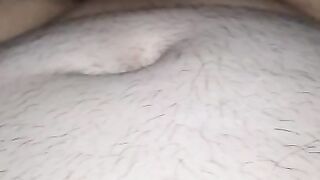 Step mom fuck step son slowly until he cums in her pussy