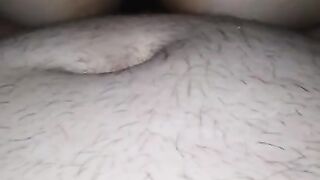 Step mom fuck step son slowly until he cums in her pussy