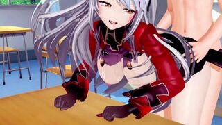 Prinz Eugen azur lane 3D hentai 4/7