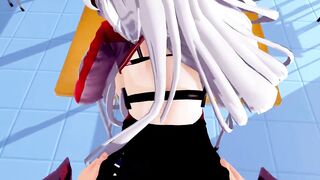 Prinz Eugen azur lane 3D hentai 4/7