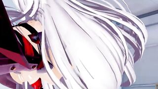 Prinz Eugen azur lane 3D hentai 4/7