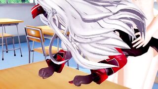 Prinz Eugen azur lane 3D hentai 4/7