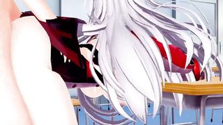 Prinz Eugen azur lane 3D hentai 4/7