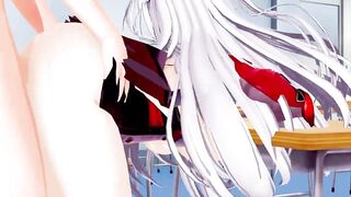 Prinz Eugen azur lane 3D hentai 4/7