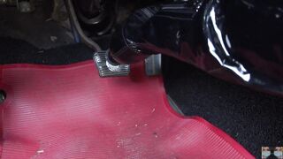 No Panties Pedal Pumping A Chevy Camaro SS 350