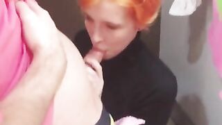 She sucked me in the fitting room????