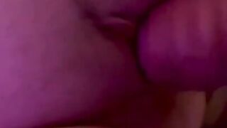 Rubbing my cock on my my girlfriends pussy while she is on the phone